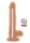Dual Density Dildo 8inch Balls Skin