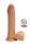Dual Density Dildo 8inch Balls Skin