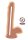 Dual Density Dildo w. Balls Skin 17 cm