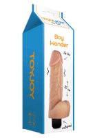 Boy Wonder Vibrating 20cm Dong Skin