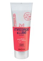 HOT Massage & Glide Gel 2in1 Strawberry 200 ml
