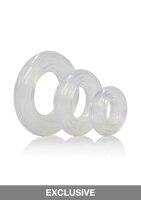 Premium Silicone Ring Set Transparent