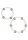 Steel Beaded Silicone Ring Set Transparent