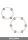 Steel Beaded Silicone Ring Set Transparent