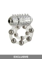 Ring 10 Stroke Beads Vibrating Transparent