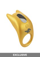 Horny AF Vibrating Cock Ring Yellow