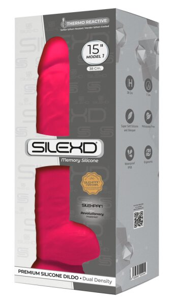 SilexD Premium Silicone Dildo Model 1 38 cm