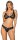 Obsessive Bra and Panty Set Black S - XL
