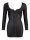 Kleid Glitzerzip S - XL