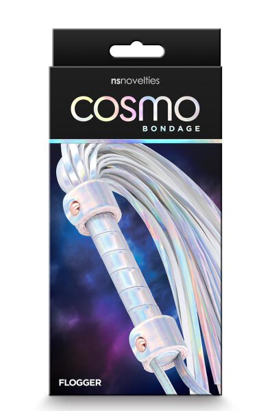 Cosmo Bondage Flogger Rainbow