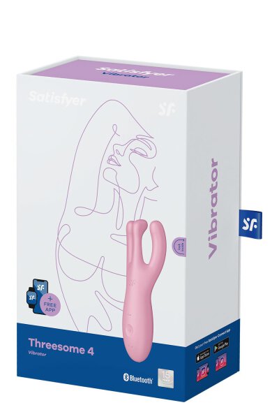 Satisfyer - Threesome 4 Connect App Pink