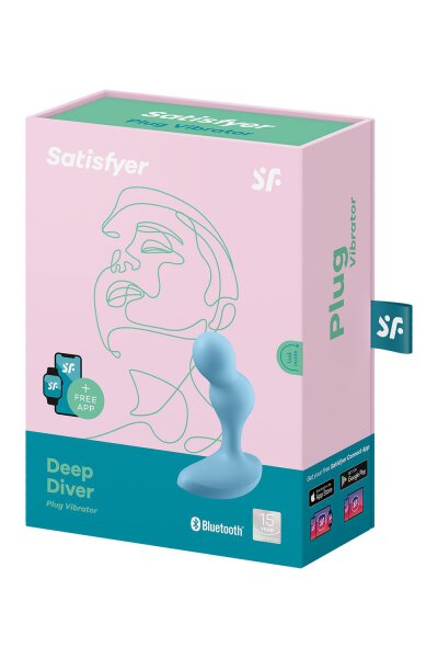 Satisfyer Deep Diver Connect App Blue