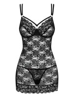 Obsessive Dress Lace and Rhinestone S - XL