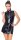 Lack Kleid mit Zip L