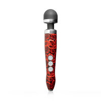 Doxy Die Cast 3R Rechargeable Wand Massager Rose Pattern