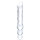 Glas Double Ended Glass Dildo with Anal Beads