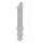 Glas Double Ended Glass Dildo with Anal Beads
