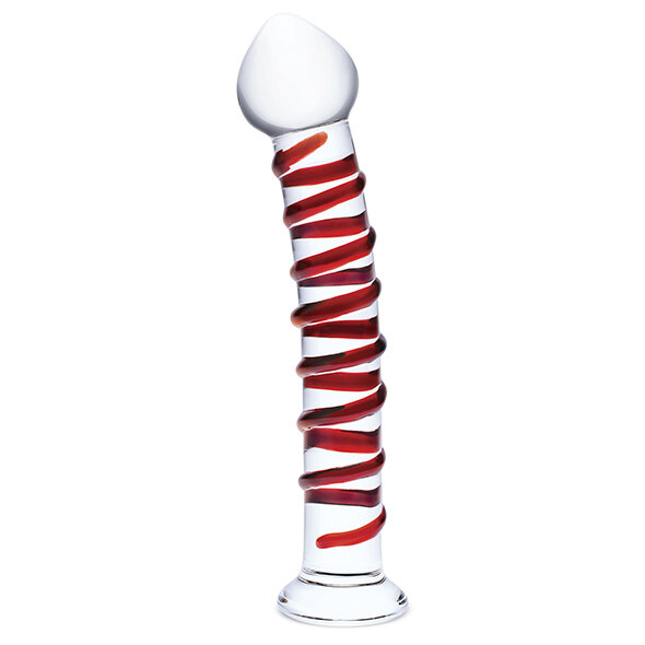 Glas Mr. Swirly Dildo 25,5 cm