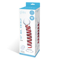 Glas Mr. Swirly Dildo 25,5 cm