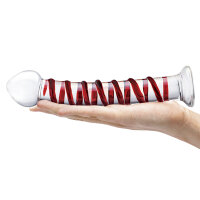 Glas Mr. Swirly Dildo 25,5 cm