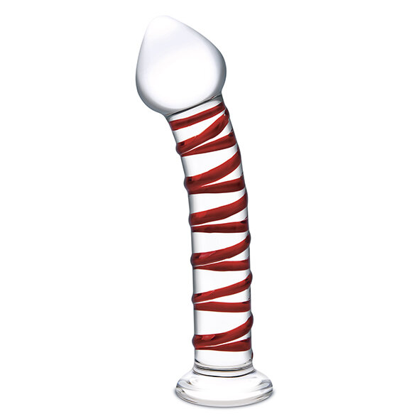Glas Mr. Swirly Dildo 20,3 cm