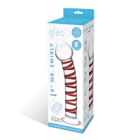 Glas Mr. Swirly Dildo 20,3 cm
