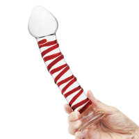 Glas Mr. Swirly Dildo 20,3 cm