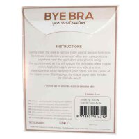 Bye Bra Silk Nipple Covers M - XL Nude 3 Pairs