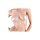 Bye Bra Silk Nipple Covers M - XL Nude 3 Pairs