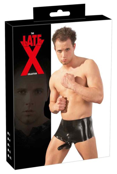 Latex Herren Pants schwarz S - XL