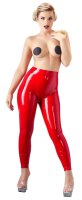 Latex Leggings rot S - XL