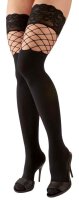 Halterlose Strümpfe Netzband S - L