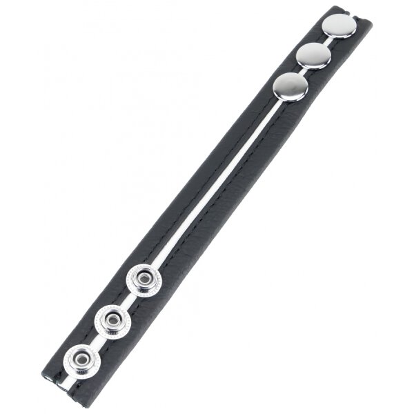 Leather Cockring White