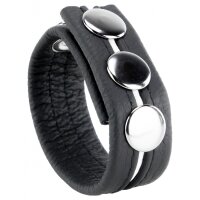 Leather Cockring White