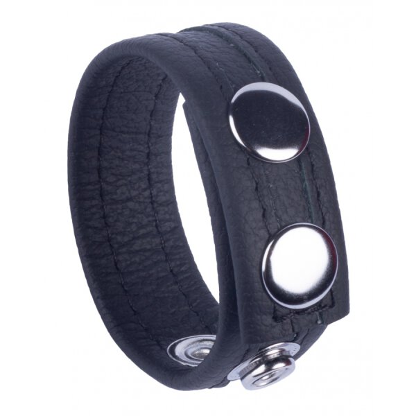 Leather Cockring Tippy Black