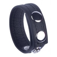 Leather Cockring Tippy Black