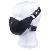 Leather Mask With Zip