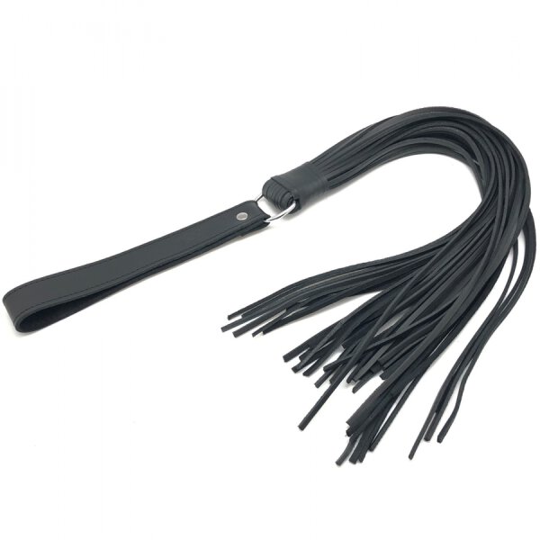 Leather Whip - 75 cm