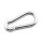 Metal carabiner 78 x 8 mm