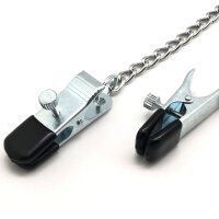 Metal Breast Clamp With Chain