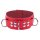 Ultra Red Leather Necklace