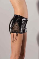 Datex & Netzpanty mit Schnürung schwarz S - XL