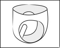 Latex Herren Slip Plug S - XL