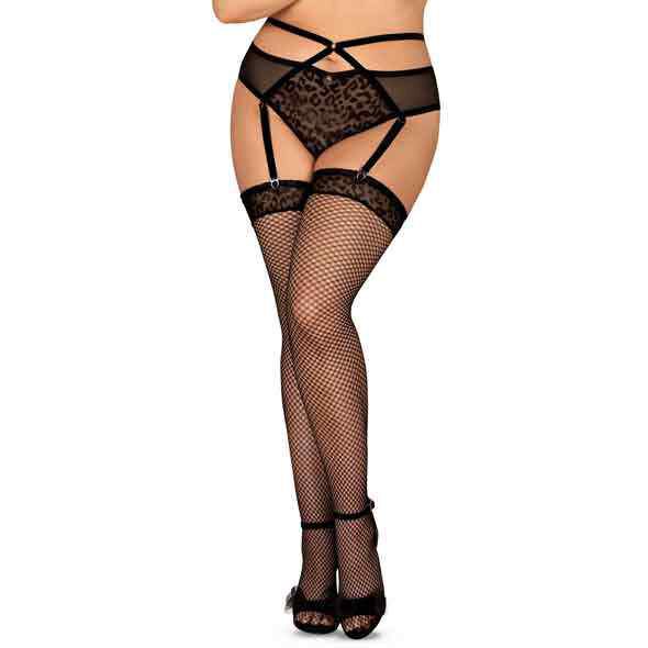 Jagueria Stockings Black 4XL - 7XL