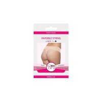 Bye Bra Invisible Thong (Natur & Black 2-Pack) S - XL