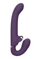 Satu - Pulse-Wave & Vibrating Strapless Strap-On - Purple