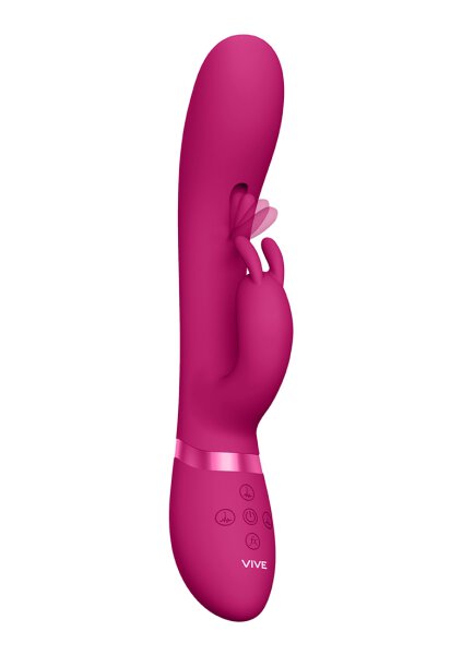 Tama - Wave & Vibrating G-Spot Rabbit - Pink
