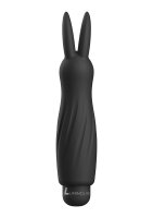 Sofia - ABS Bullet With Silicone Sleeve - 10-Speeds - Black