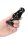 Missy - Glass Vibrator - With Suction Cup and Remote - Rechargeable - 10 Speed - Black