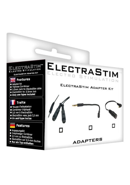 Adapter Kit - ElectraStim standard adapter to 3.5mm socket